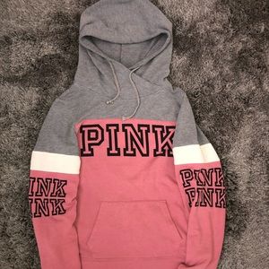Pink hoodie